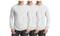 Galaxy By Harvic Long Sleeve Crew Neck Men's Egyptian Cotton-Blend T-Shirt 3 Pack